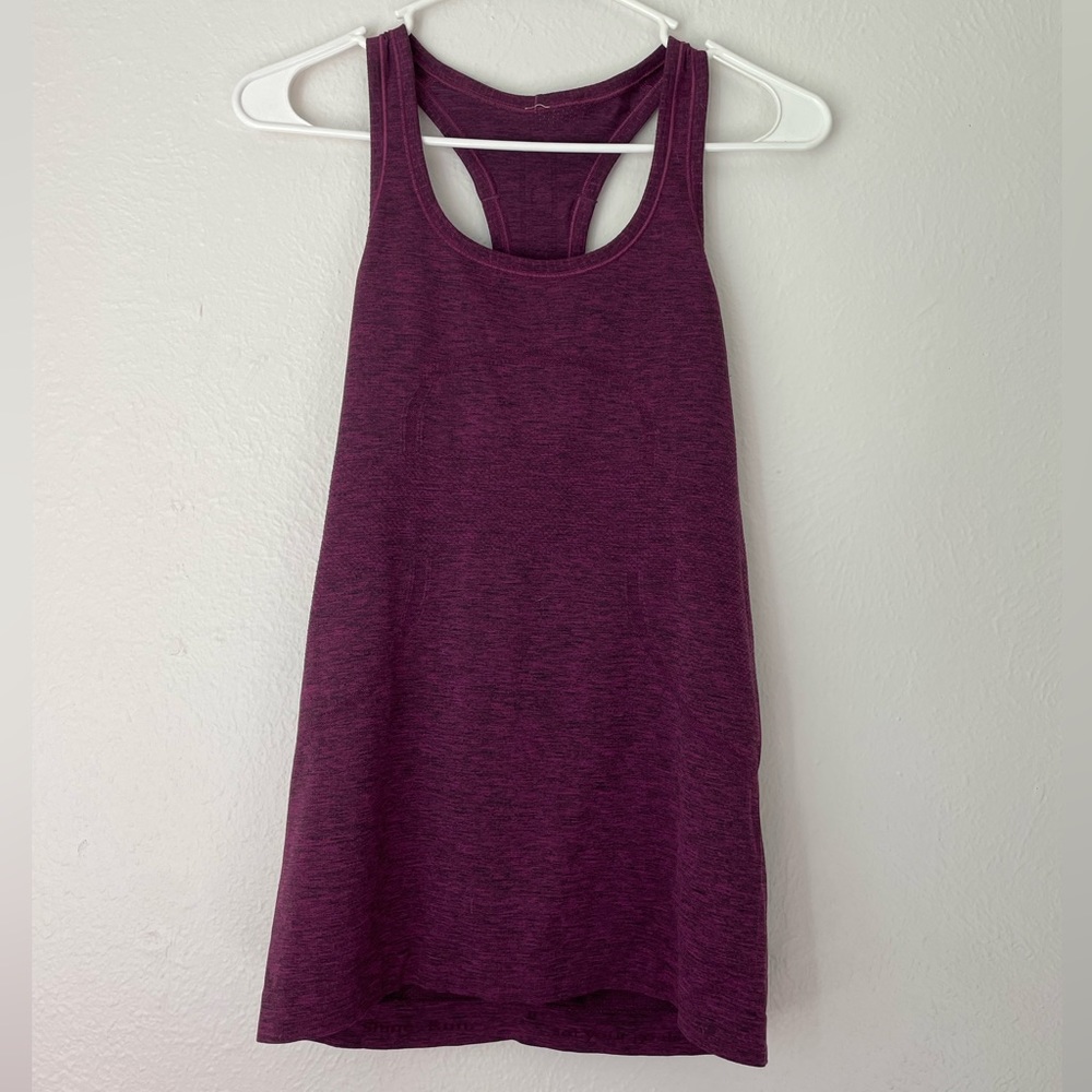Purple Lululemon Swiftly Tech Tank Top